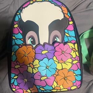 Flower Loungefly backpack NWT